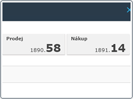 Zvolte “Prodat” nebo “Koupit”