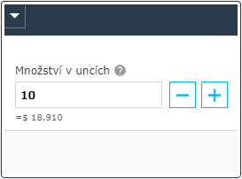 Nastavte velikost obchodu